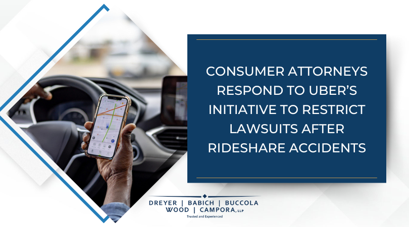 Consumer Attorneys Respond to Uber’s Initiative