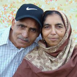 family of Mussarat Chaudhary 